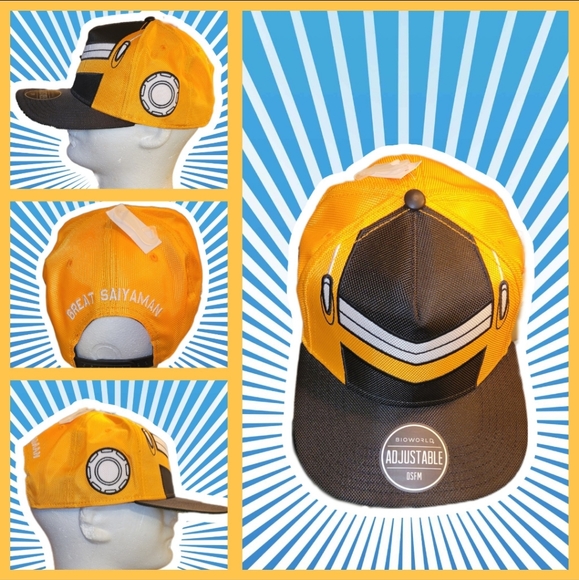 DRAGON BALL Z GOHAN GREAT SAIYAMAN SNAPBACK HAT "NWT" DRAGON BALL SUPER - Picture 5 of 6